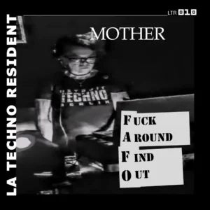 Imagen de portada de una sesión techno